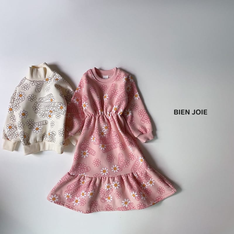 BIEN JOIE - Korean Children Fashion - #Kfashion4kids - Loing Turtleneck Sweatshirt - 12