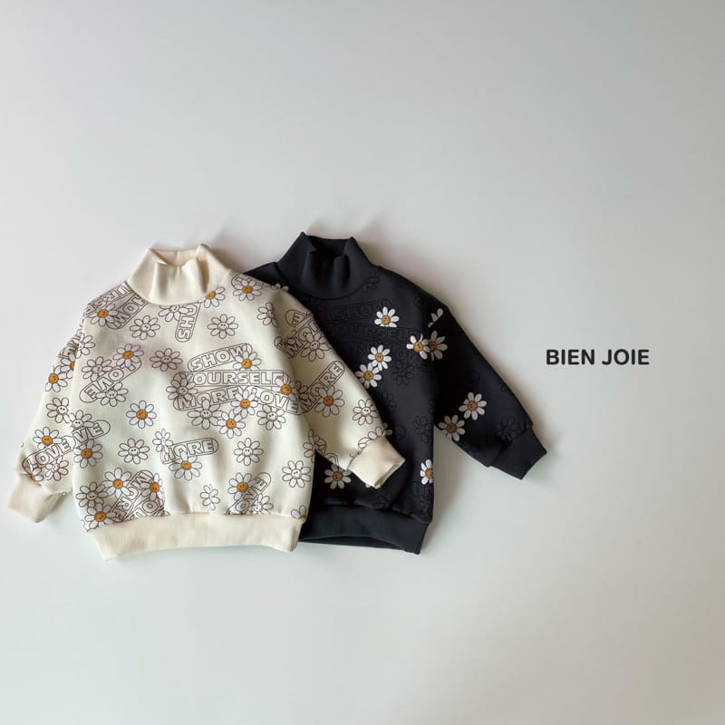 BIEN JOIE - Korean Children Fashion - #Kfashion4kids - Loing Turtleneck Sweatshirt - 4