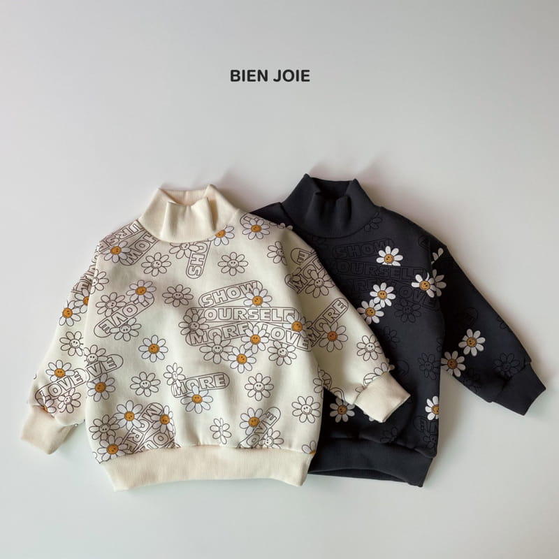 BIEN JOIE - Korean Children Fashion - #Kfashion4kids - Loing Turtleneck Sweatshirt - 5