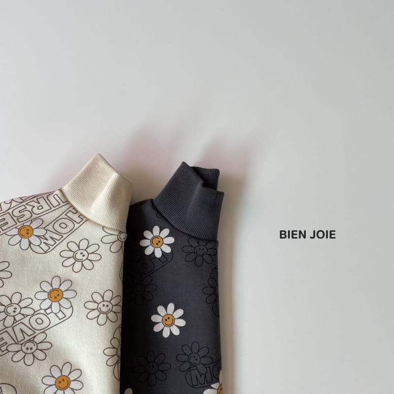 BIEN JOIE - Korean Children Fashion - #Kfashion4kids - Loing Turtleneck Sweatshirt - 6