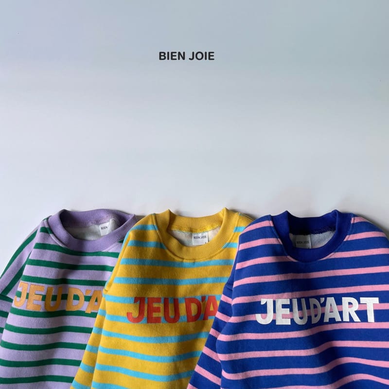 BIEN JOIE - Korean Children Fashion - #Kfashion4kids - Jue Stripes Tee - 12