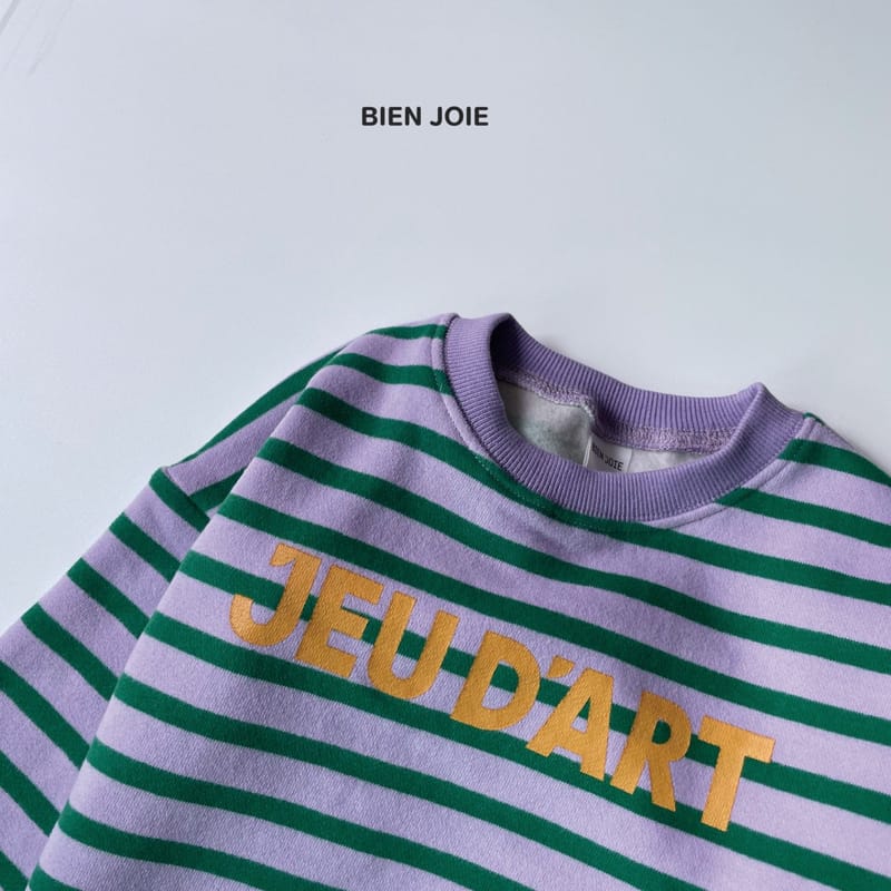 BIEN JOIE - Korean Children Fashion - #Kfashion4kids - Jue Stripes Tee - 2
