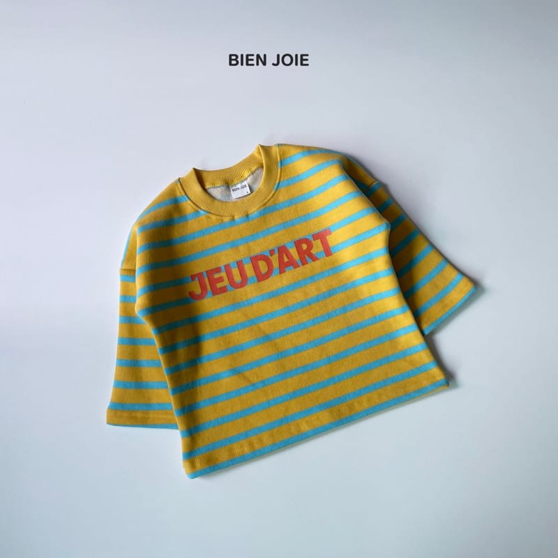 BIEN JOIE - Korean Children Fashion - #Kfashion4kids - Jue Stripes Tee - 3