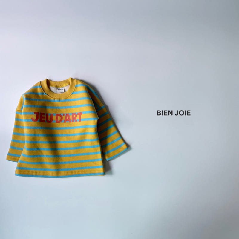 BIEN JOIE - Korean Children Fashion - #Kfashion4kids - Jue Stripes Tee - 4