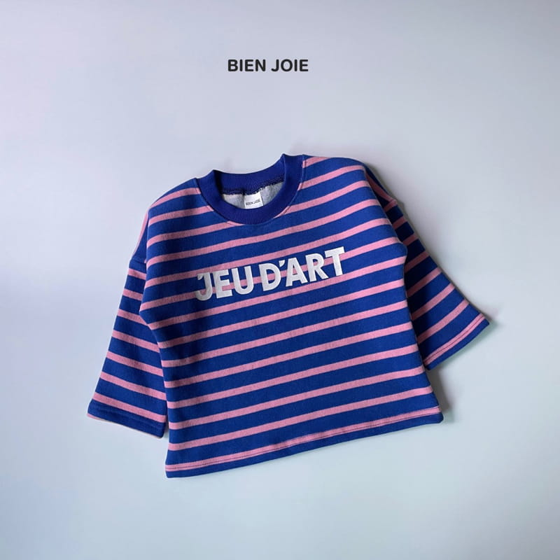 BIEN JOIE - Korean Children Fashion - #Kfashion4kids - Jue Stripes Tee - 6