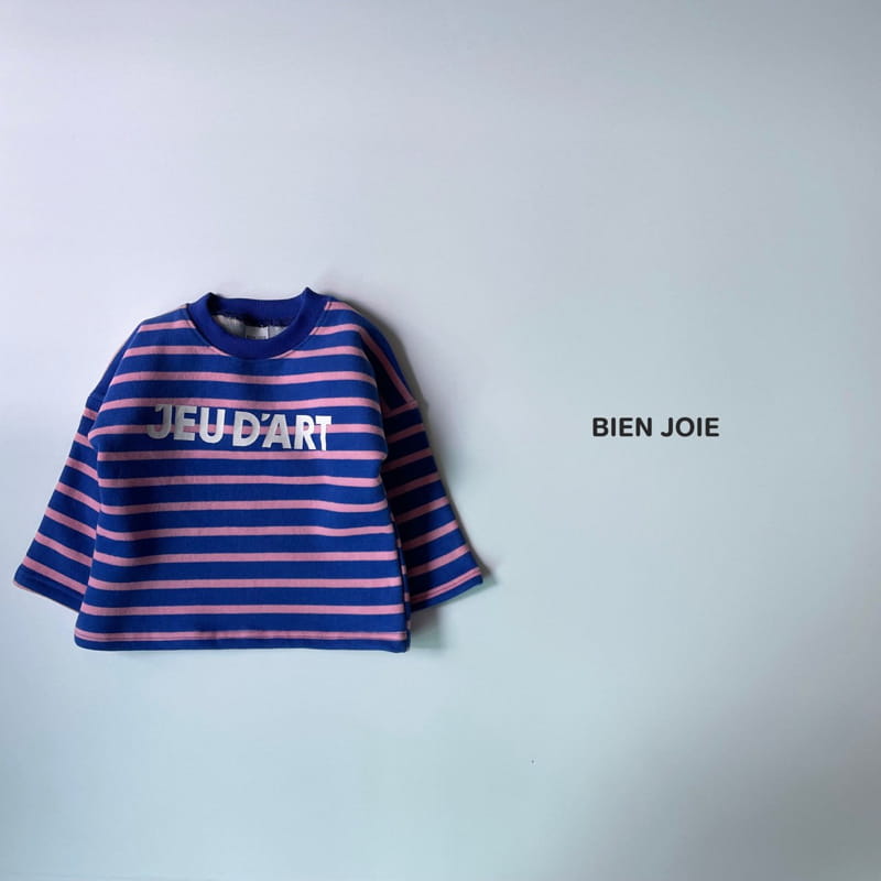 BIEN JOIE - Korean Children Fashion - #Kfashion4kids - Jue Stripes Tee - 7
