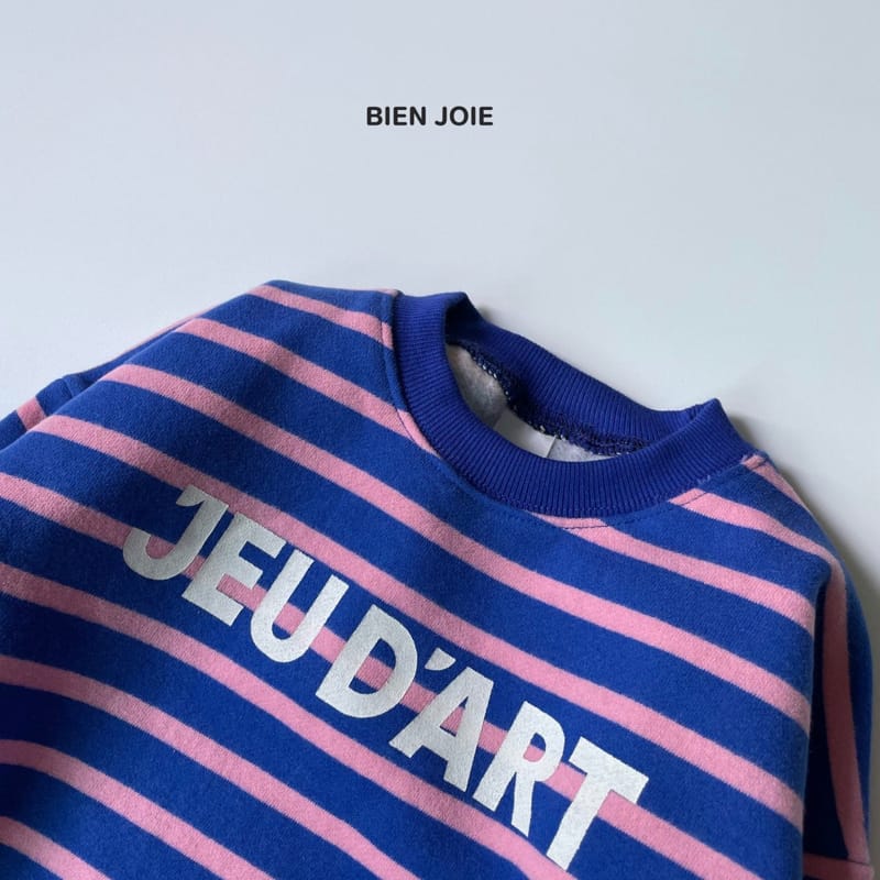 BIEN JOIE - Korean Children Fashion - #Kfashion4kids - Jue Stripes Tee - 8