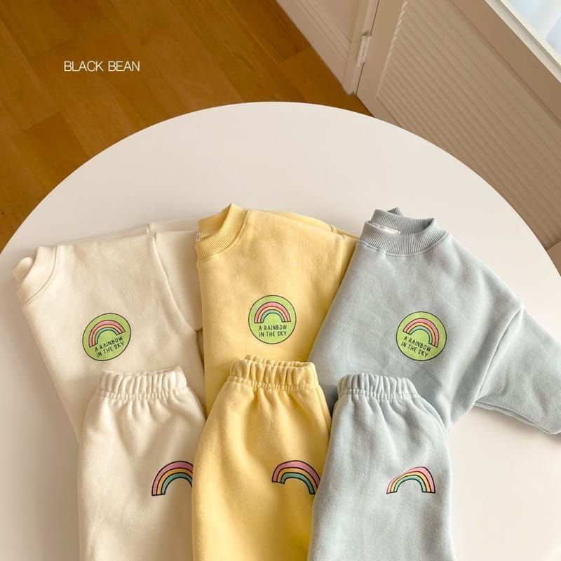 BLACK BEAN - Korean Children Fashion - #Kfashion4kids - Sky Bebe Top Bottom Set - 3