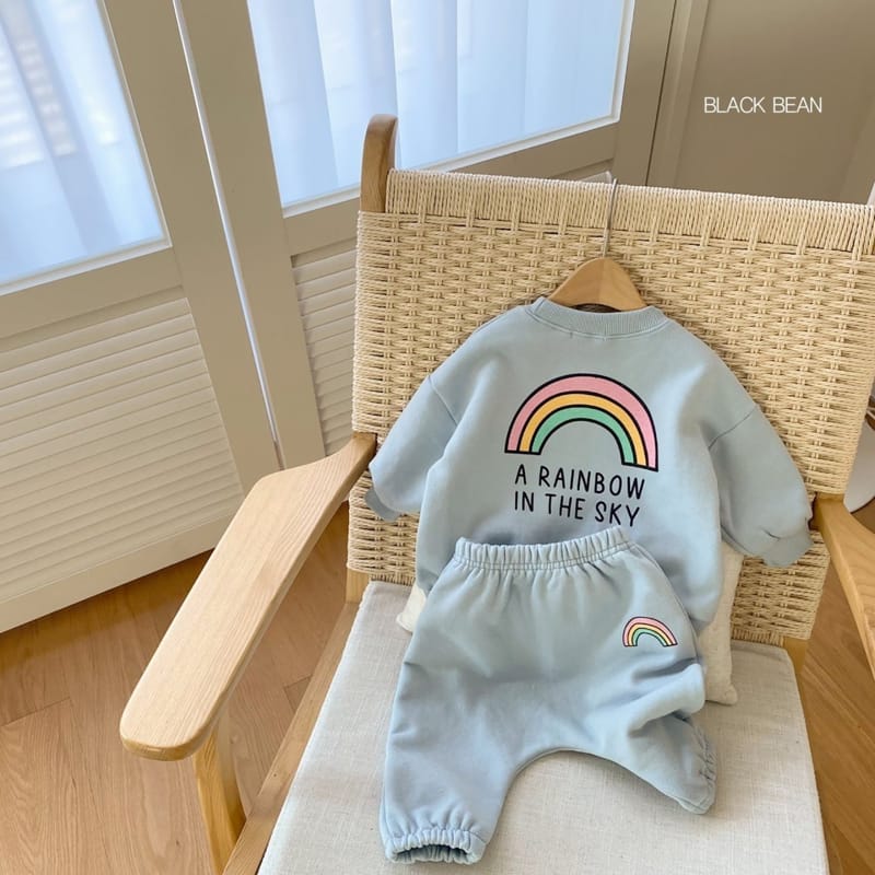 BLACK BEAN - Korean Children Fashion - #Kfashion4kids - Sky Bebe Top Bottom Set - 4