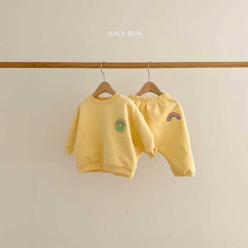 BLACK BEAN - Korean Children Fashion - #Kfashion4kids - Sky Bebe Top Bottom Set - 6