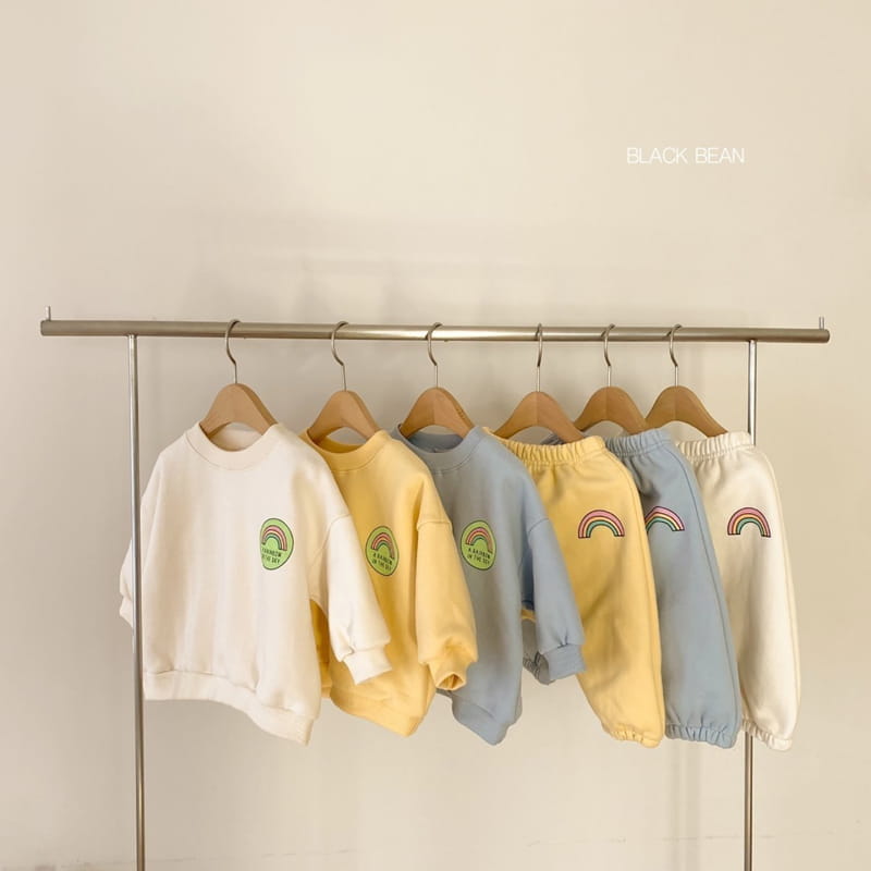 BLACK BEAN - Korean Children Fashion - #Kfashion4kids - Sky Bebe Top Bottom Set - 7