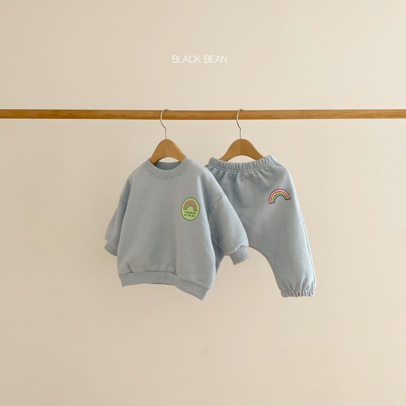 BLACK BEAN - Korean Children Fashion - #Kfashion4kids - Sky Bebe Top Bottom Set - 8