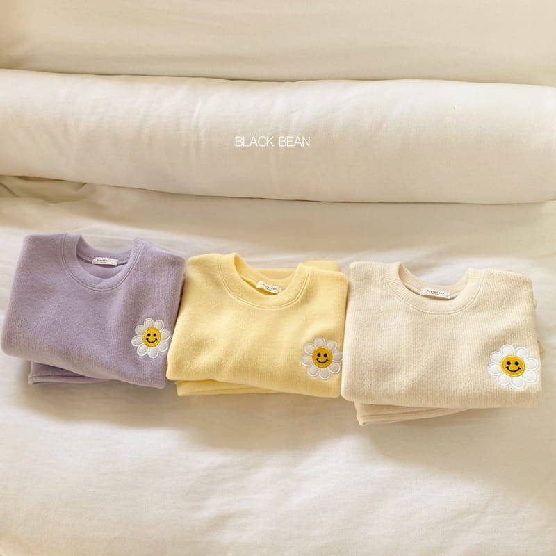 BLACK BEAN - Korean Children Fashion - #Kfashion4kids - Flora Top Bottom Set - 2