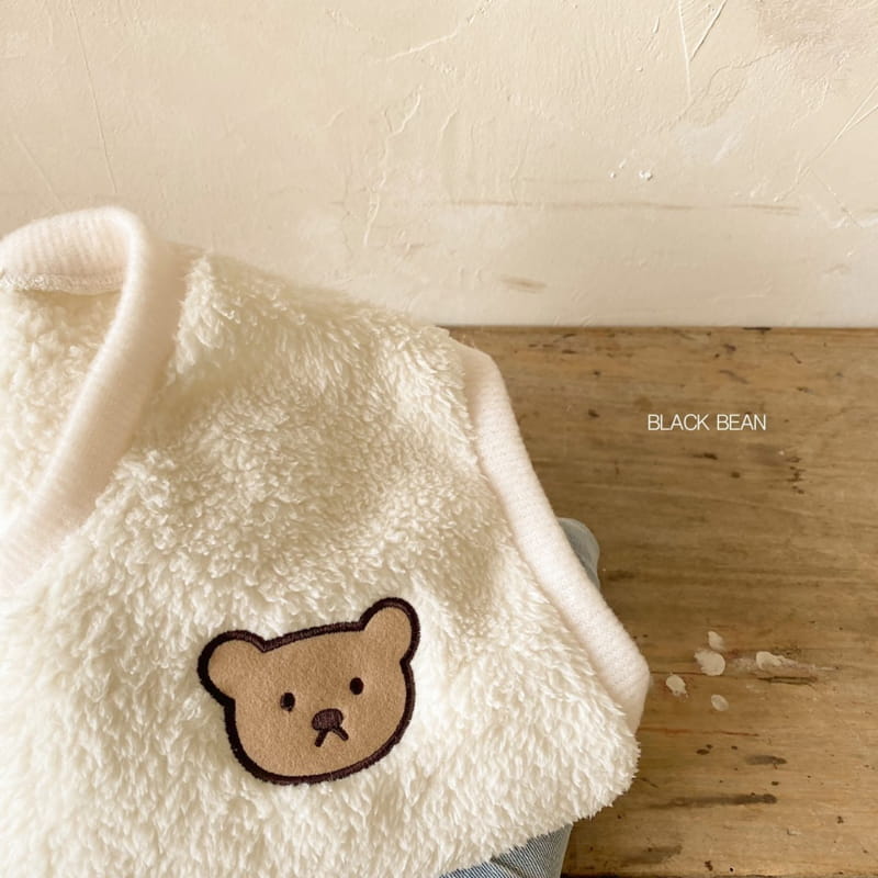 BLACK BEAN - Korean Children Fashion - #Kfashion4kids - Teddy Vest - 4