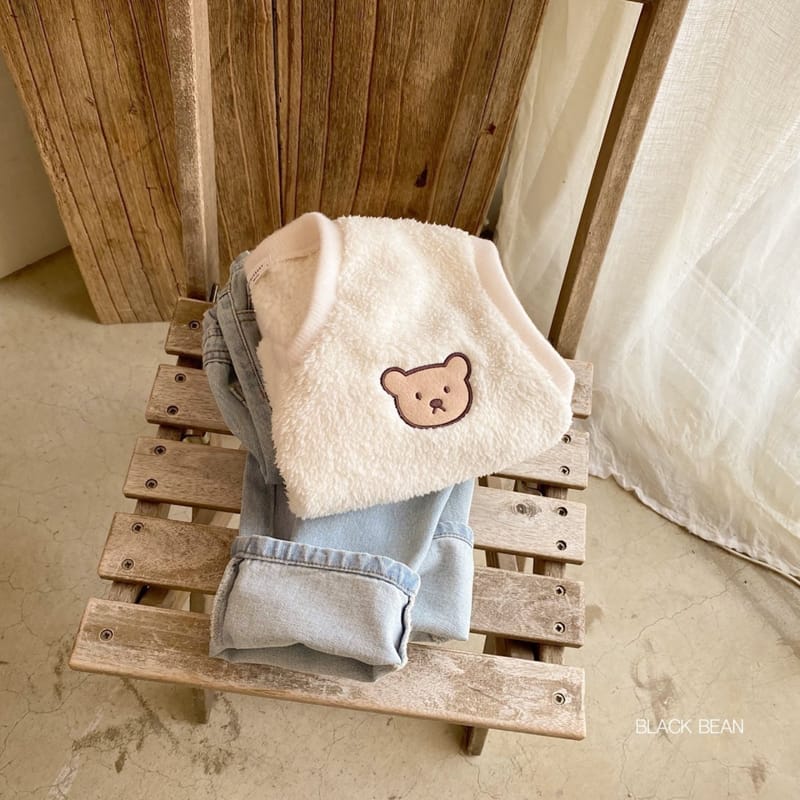 BLACK BEAN - Korean Children Fashion - #Kfashion4kids - Teddy Vest - 5