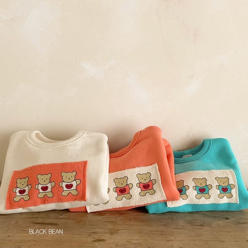 BLACK BEAN - Korean Children Fashion - #Kfashion4kids - Three Bears Tee - 2