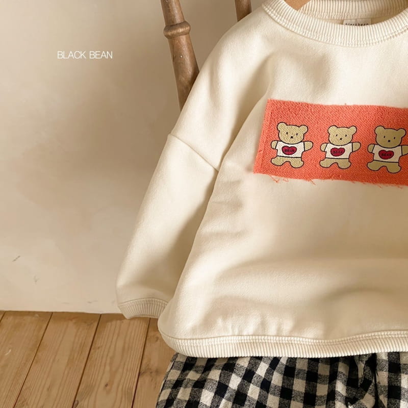BLACK BEAN - Korean Children Fashion - #Kfashion4kids - Three Bears Tee - 4