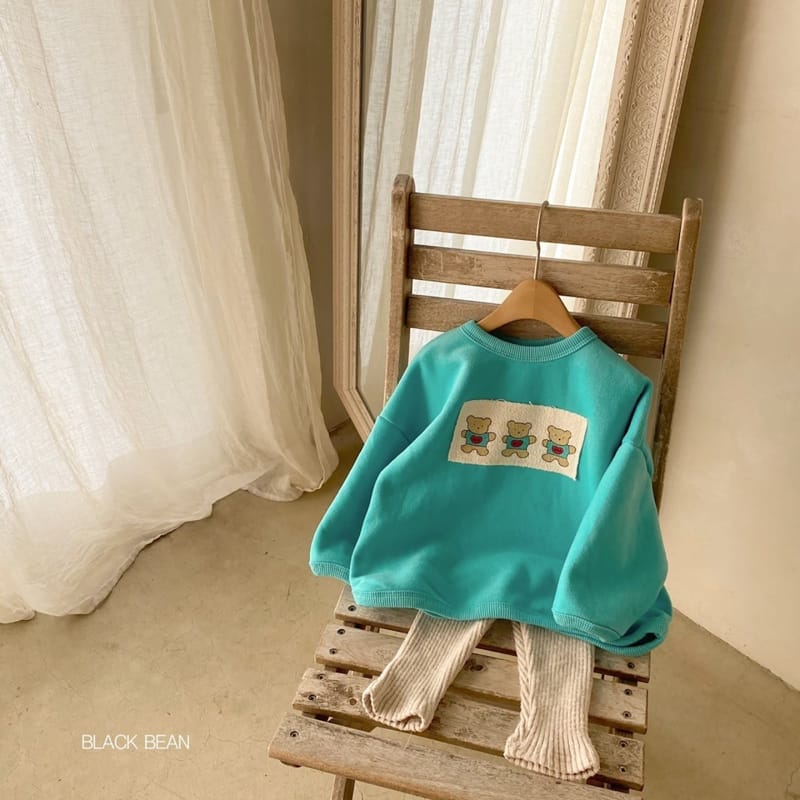BLACK BEAN - Korean Children Fashion - #Kfashion4kids - Three Bears Tee - 5