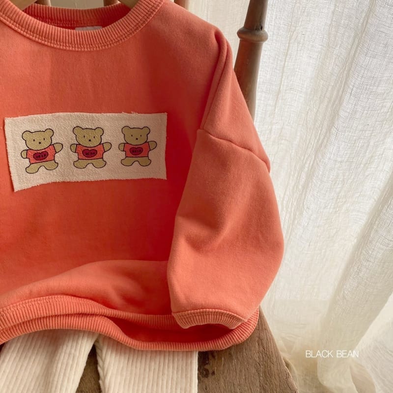 BLACK BEAN - Korean Children Fashion - #Kfashion4kids - Three Bears Tee - 6