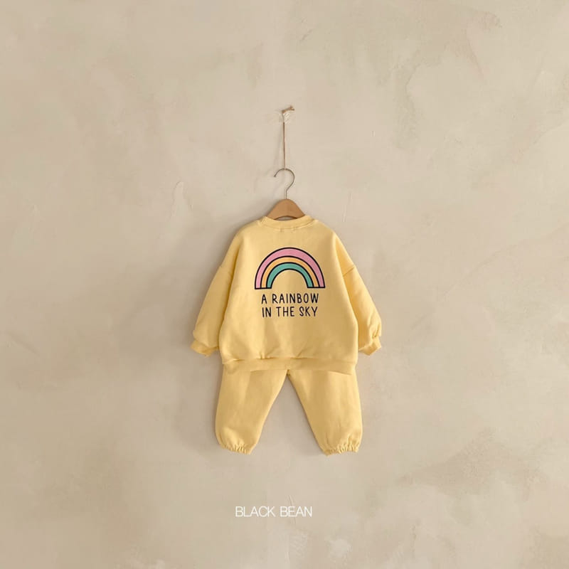 BLACK BEAN - Korean Children Fashion - #Kfashion4kids - Sky Top Bottom Set - 4