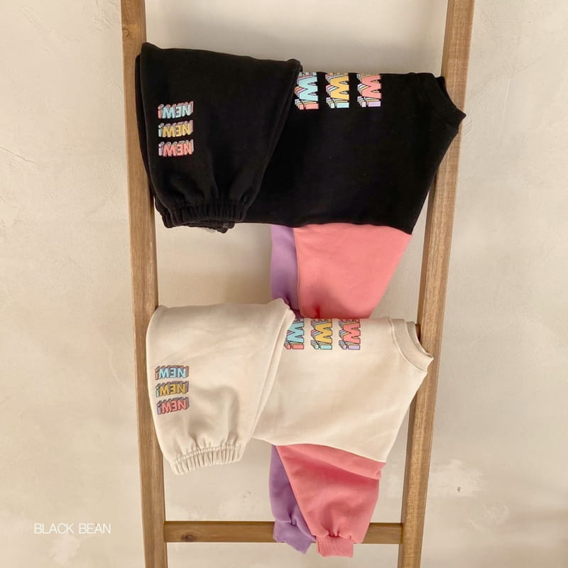 BLACK BEAN - Korean Children Fashion - #Kfashion4kids - Ripple Top Bottom Set - 10
