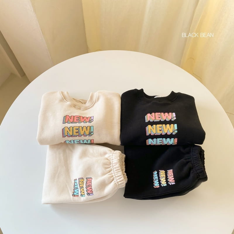 BLACK BEAN - Korean Children Fashion - #Kfashion4kids - Ripple Top Bottom Set - 6