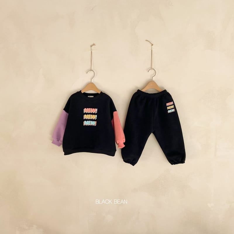 BLACK BEAN - Korean Children Fashion - #Kfashion4kids - Ripple Top Bottom Set - 7