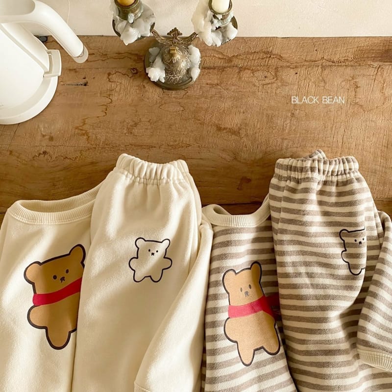BLACK BEAN - Korean Children Fashion - #Kfashion4kids - Bbomi Top Bottom Set