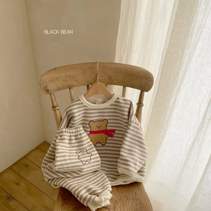 BLACK BEAN - Korean Children Fashion - #Kfashion4kids - Bbomi Top Bottom Set - 10