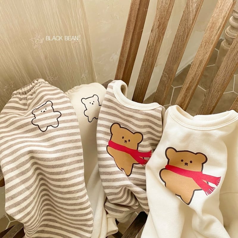 BLACK BEAN - Korean Children Fashion - #Kfashion4kids - Bbomi Top Bottom Set - 4