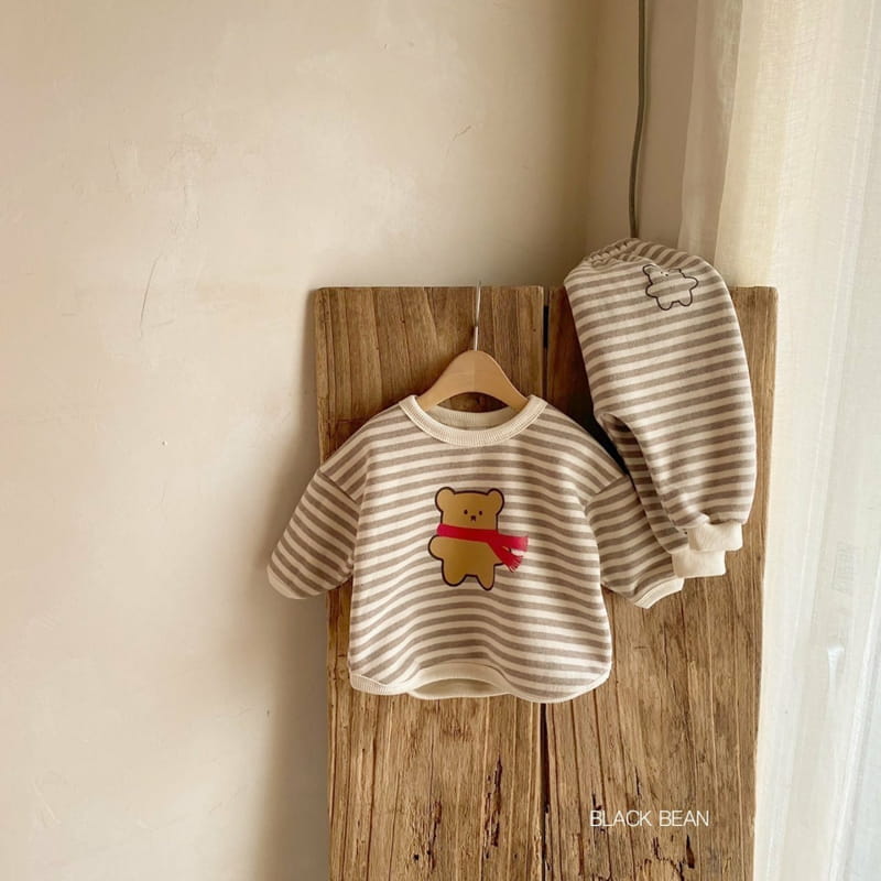 BLACK BEAN - Korean Children Fashion - #Kfashion4kids - Bebe Bbomi Top Bottom Set - 2