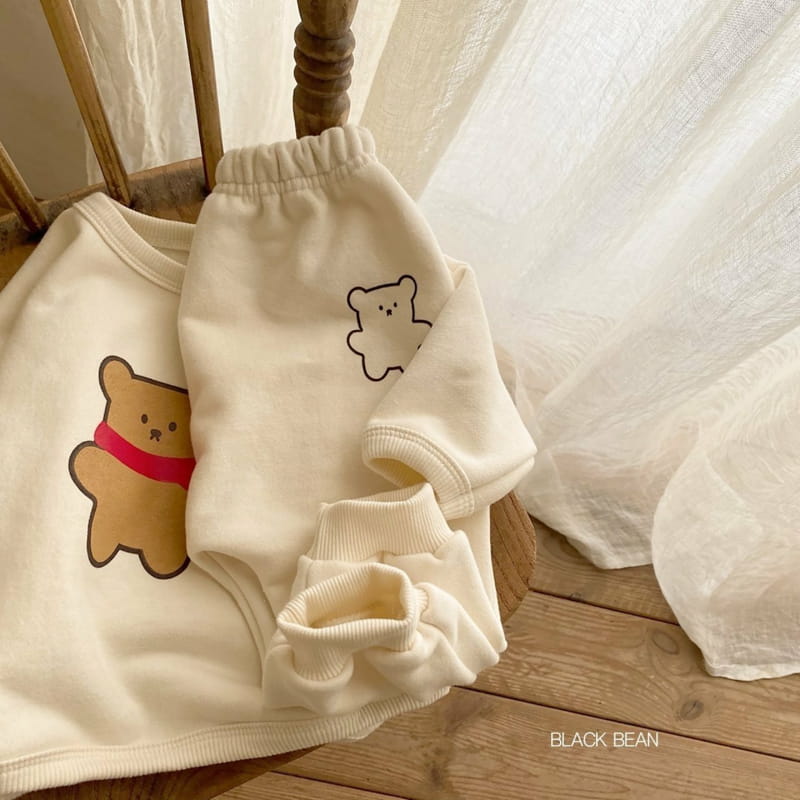 BLACK BEAN - Korean Children Fashion - #Kfashion4kids - Bebe Bbomi Top Bottom Set - 4
