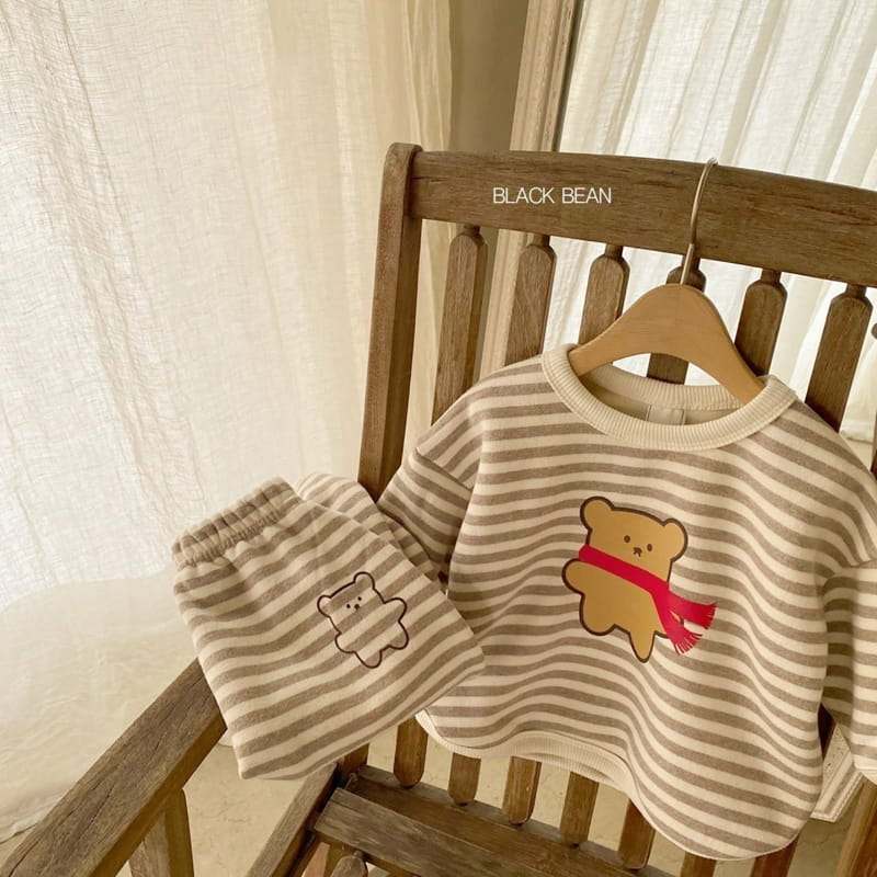 BLACK BEAN - Korean Children Fashion - #Kfashion4kids - Bebe Bbomi Top Bottom Set - 6
