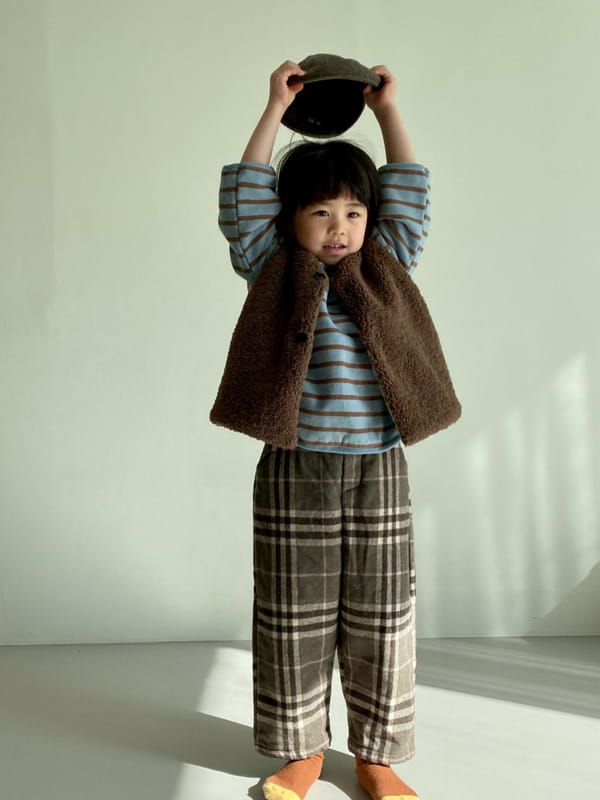 BON BON BUTIK - Korean Children Fashion - #Kfashion4kids - Fleece Reversible Vest
