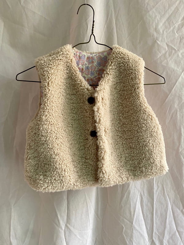 BON BON BUTIK - Korean Children Fashion - #Kfashion4kids - Fleece Reversible Vest - 3