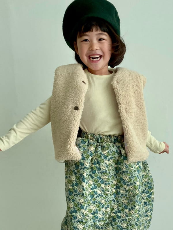 BON BON BUTIK - Korean Children Fashion - #Kfashion4kids - Fleece Reversible Vest - 6