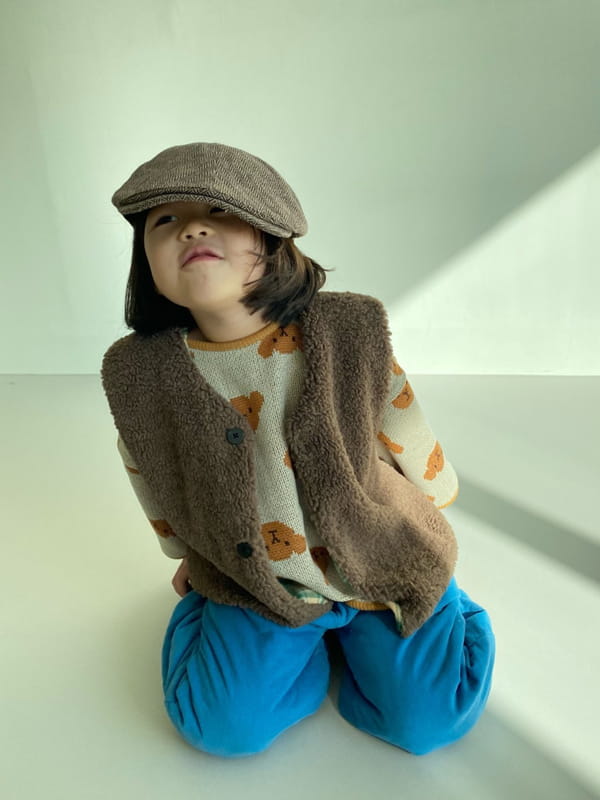 BON BON BUTIK - Korean Children Fashion - #Kfashion4kids - Fleece Reversible Vest - 7