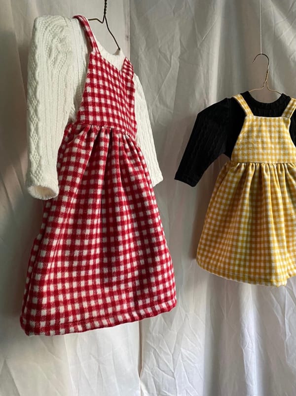 BON BON BUTIK - Korean Children Fashion - #Kfashion4kids - Chess One-piece - 5