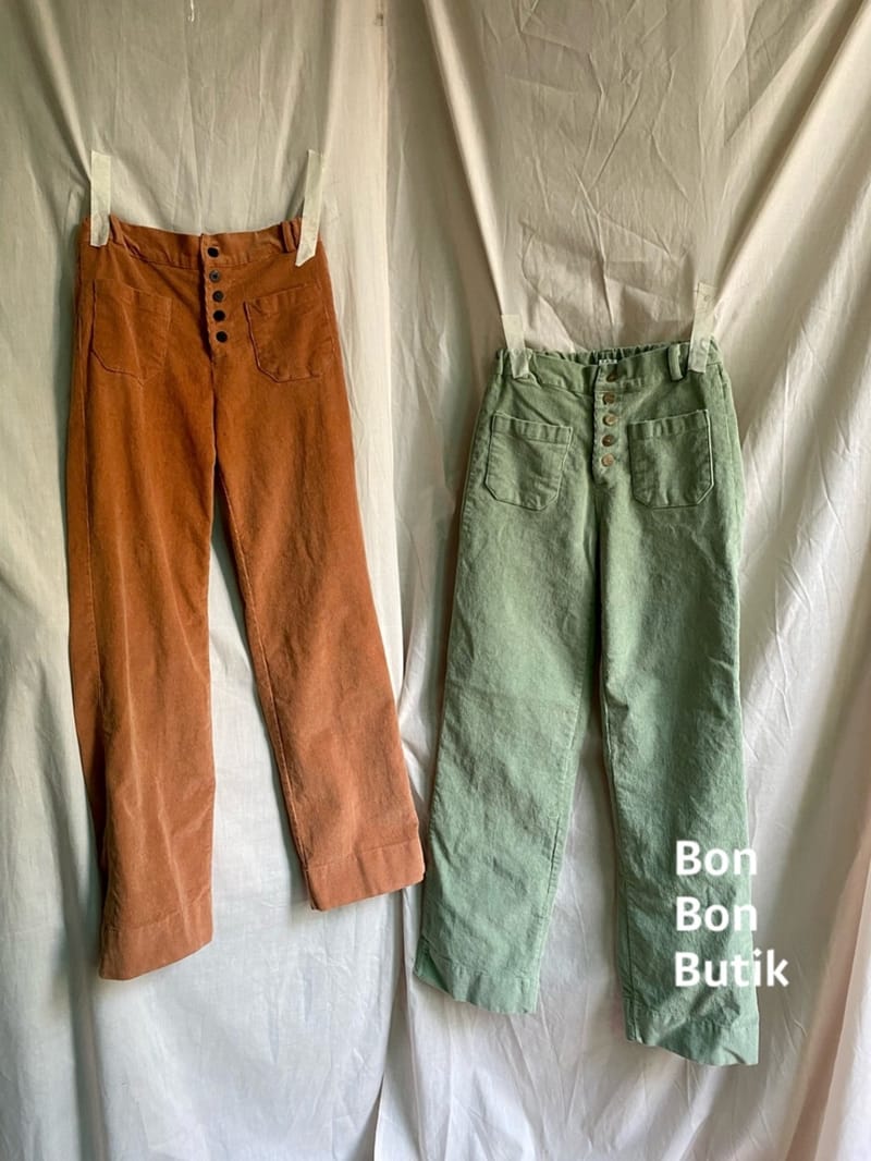 BON BON BUTIK - Korean Children Fashion - #Kfashion4kids - Mom Vintage Rib Pants