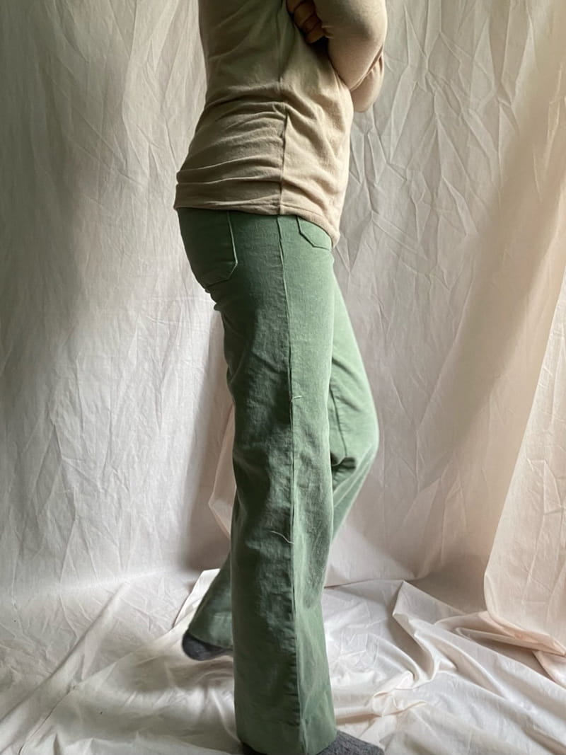 BON BON BUTIK - Korean Children Fashion - #Kfashion4kids - Mom Vintage Rib Pants - 10