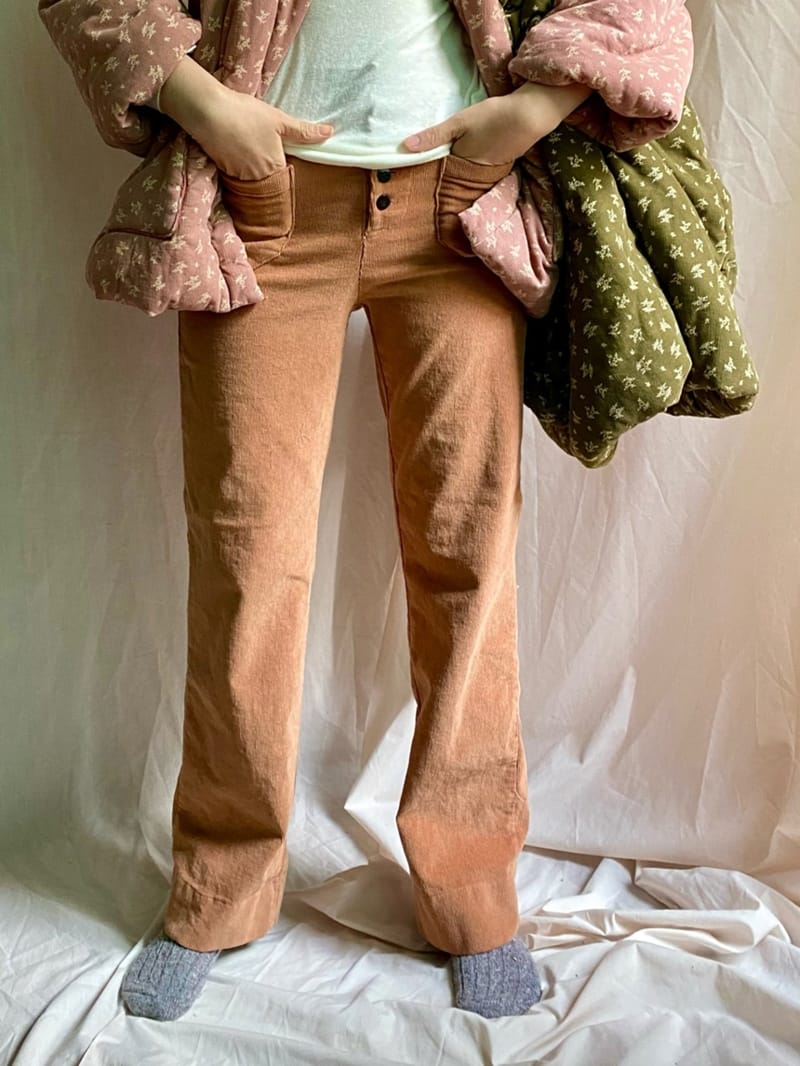 BON BON BUTIK - Korean Children Fashion - #Kfashion4kids - Mom Vintage Rib Pants - 5