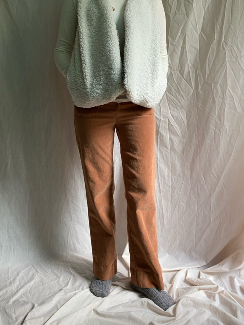 BON BON BUTIK - Korean Children Fashion - #Kfashion4kids - Mom Vintage Rib Pants - 9