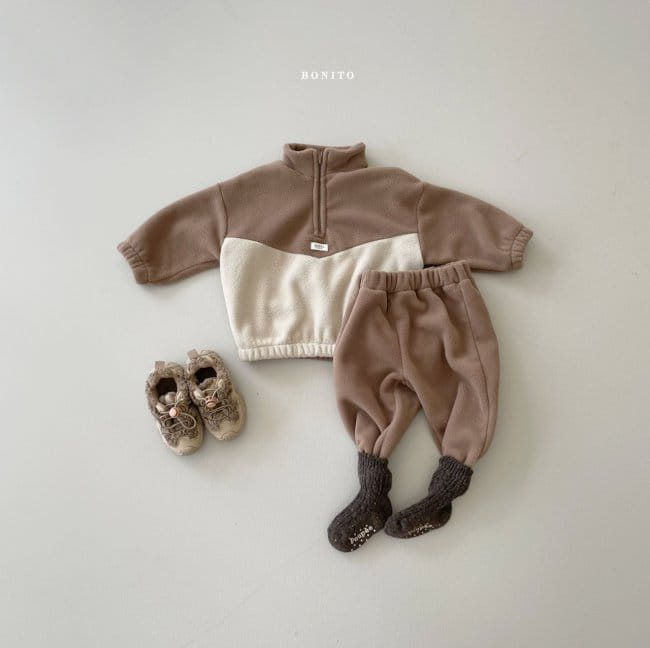 BONITO - Korean Children Fashion - #Kfashion4kids - Color Anorak Bottom Set - 2