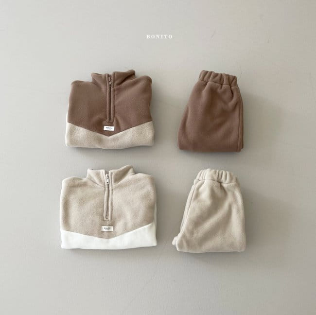 BONITO - Korean Children Fashion - #Kfashion4kids - Color Anorak Bottom Set - 5