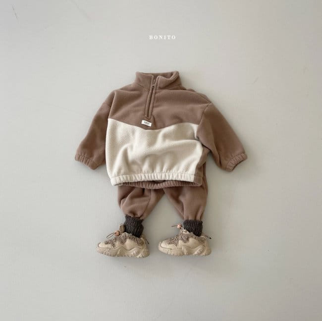 BONITO - Korean Children Fashion - #Kfashion4kids - Color Anorak Bottom Set - 6