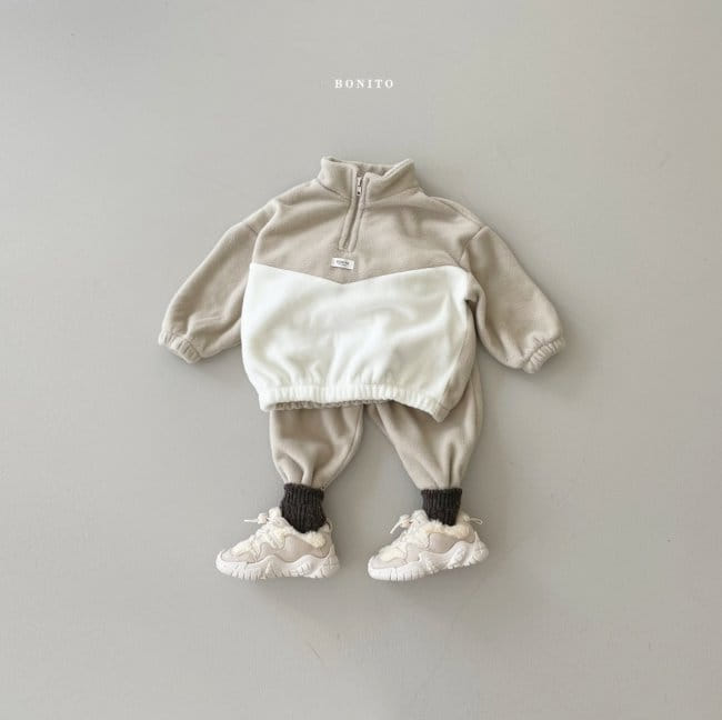 BONITO - Korean Children Fashion - #Kfashion4kids - Color Anorak Bottom Set - 7