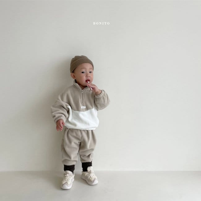 BONITO - Korean Children Fashion - #Kfashion4kids - Color Anorak Bottom Set - 8