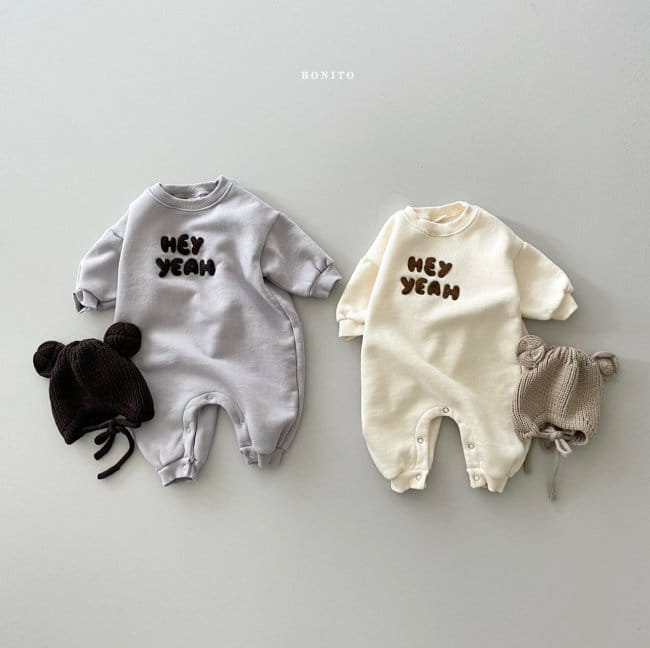 BONITO - Korean Children Fashion - #Kfashion4kids - Hey Bookle Embroidery Bodysuit