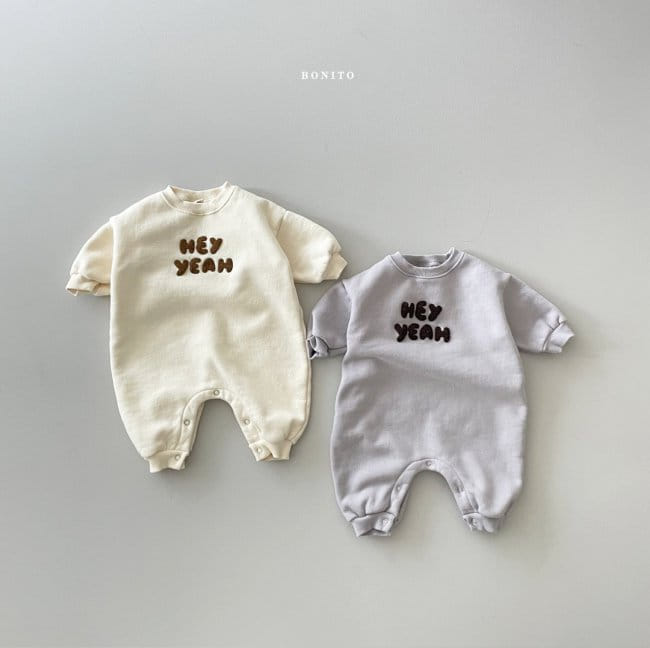 BONITO - Korean Children Fashion - #Kfashion4kids - Hey Bookle Embroidery Bodysuit - 5
