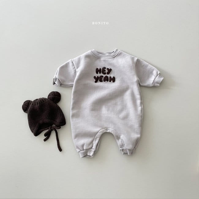 BONITO - Korean Children Fashion - #Kfashion4kids - Hey Bookle Embroidery Bodysuit - 6